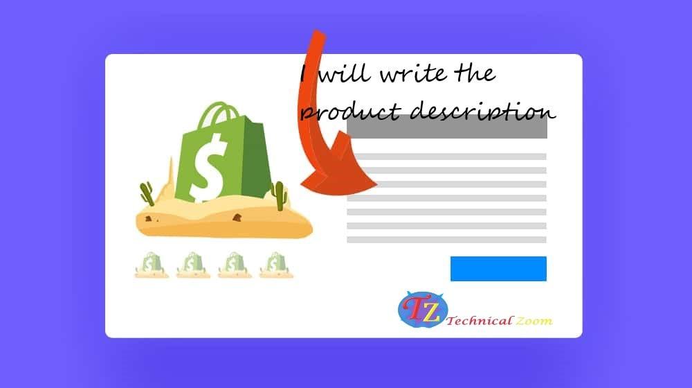 I will write an amazon or shopify product description or listing