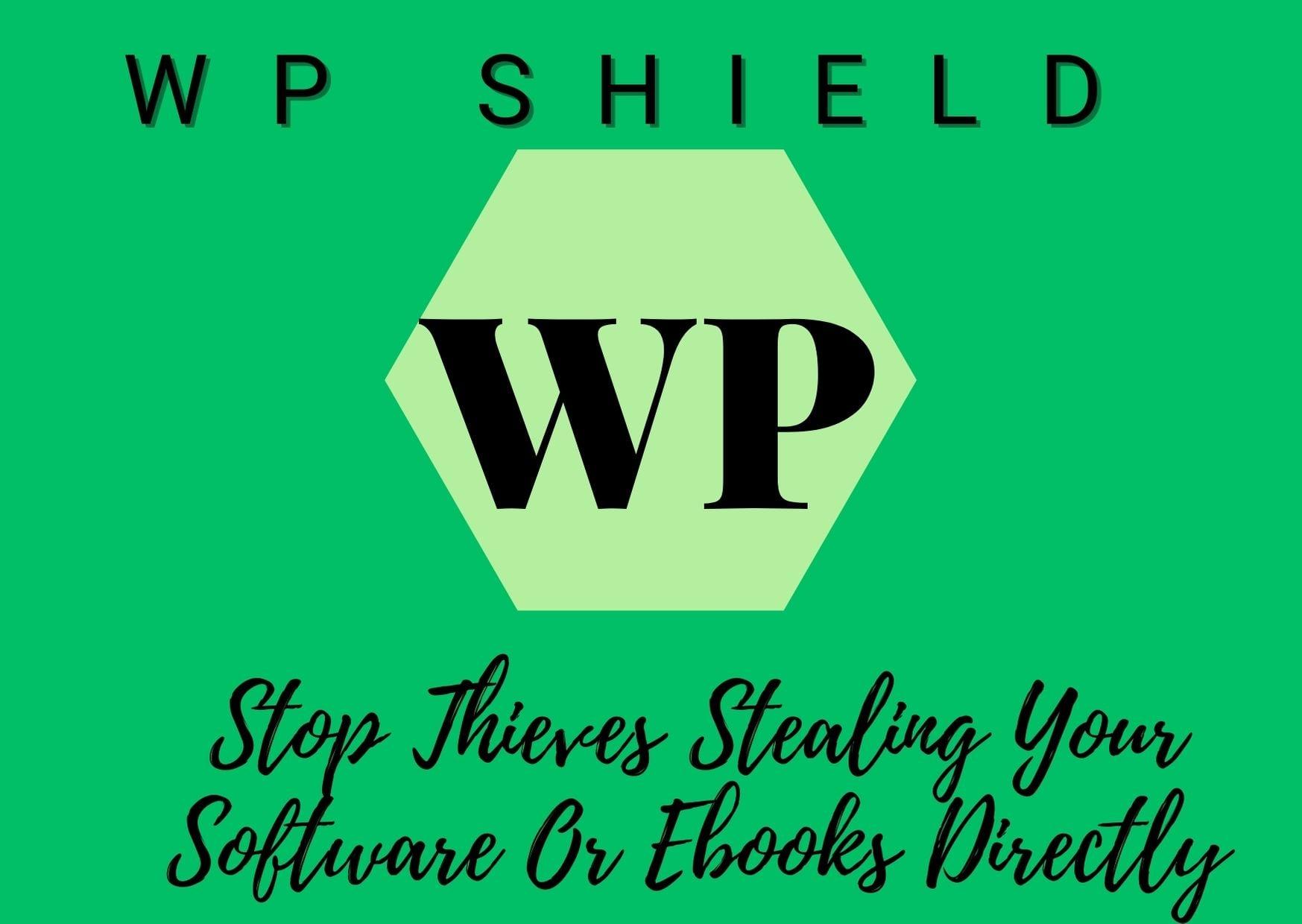WP shield, stop stealing software and e-books, windows software 