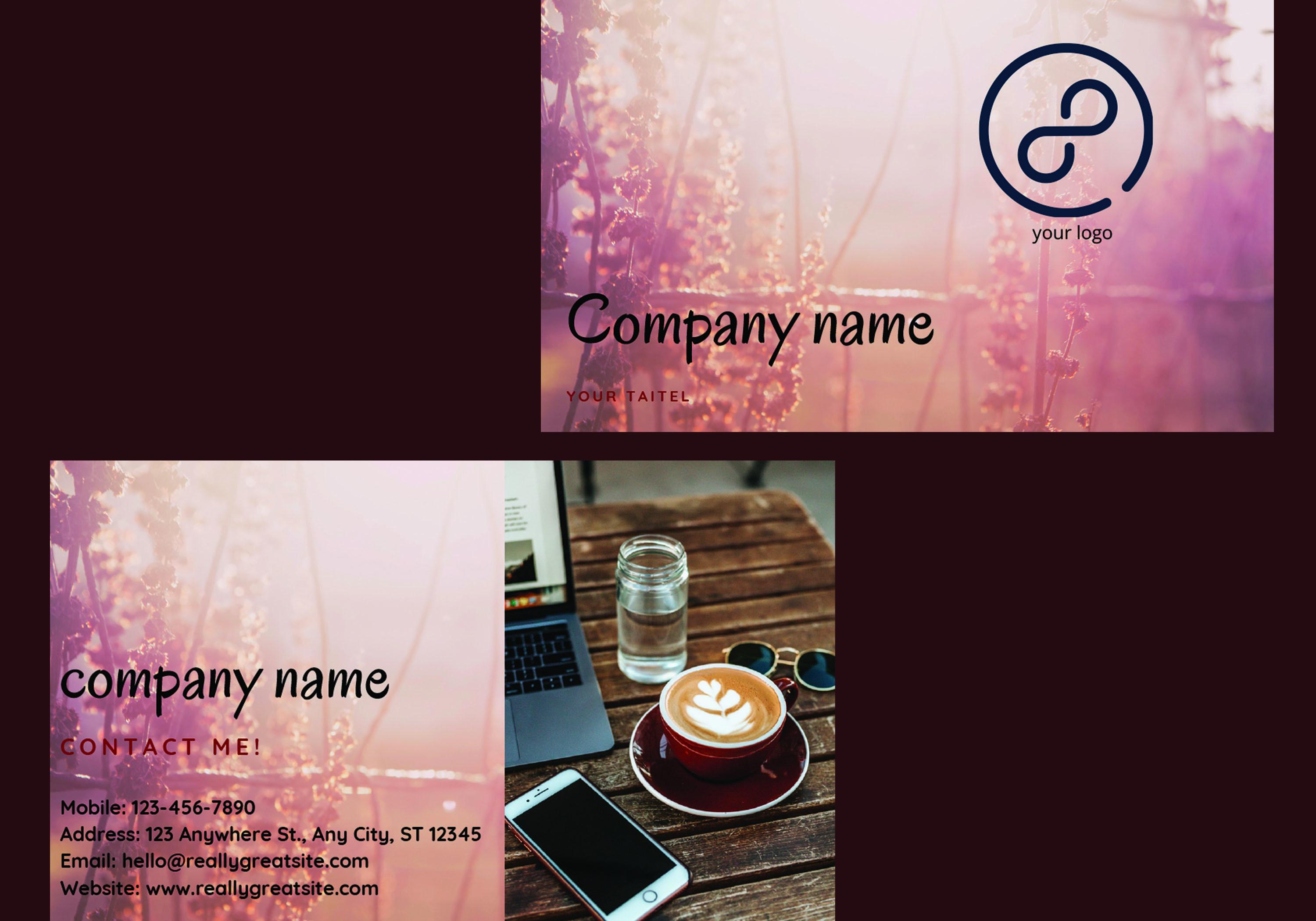 I can business card design .I am committed to fulfilling your need to the fullest