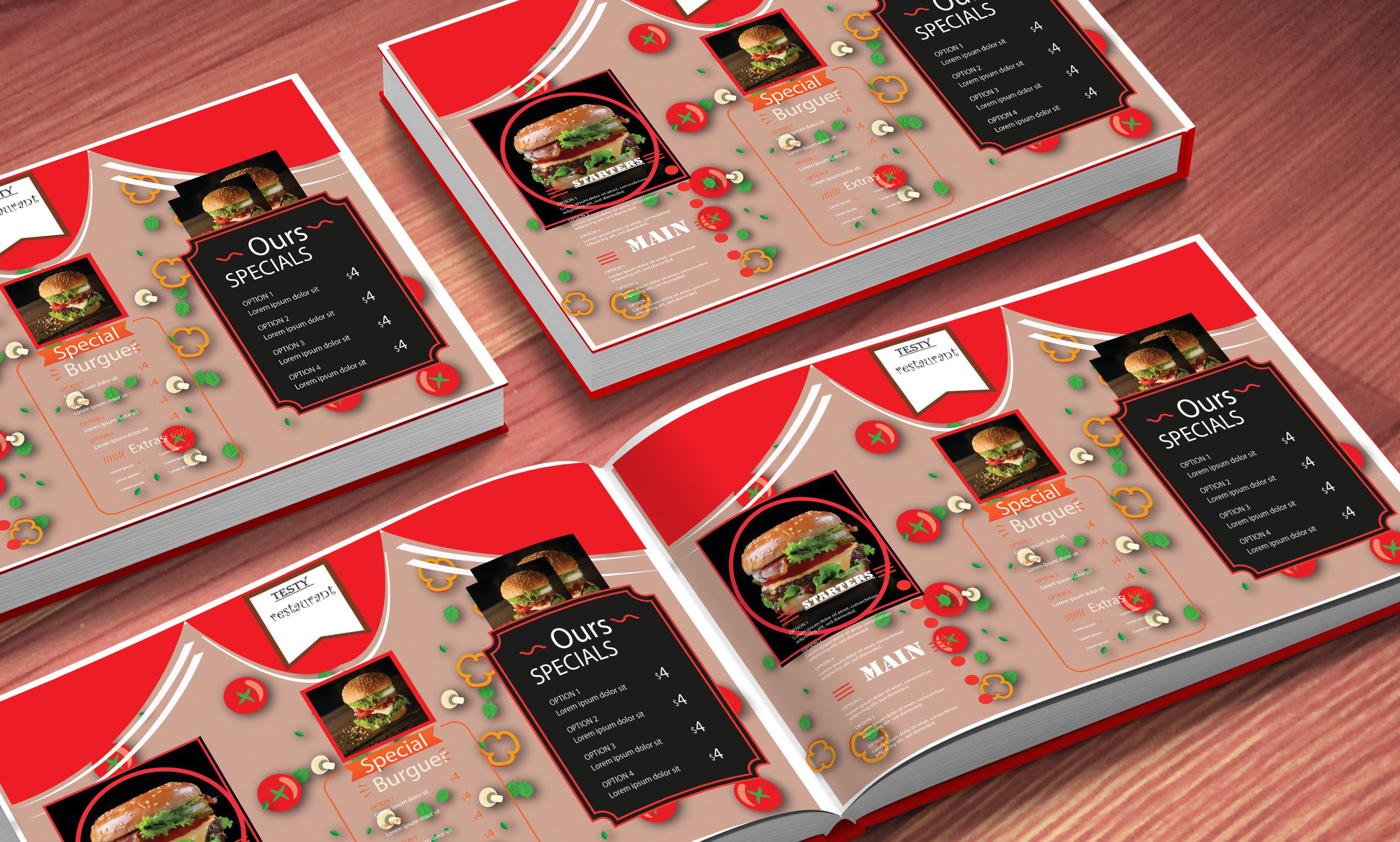 creative simple designer & logo designer| menu card|