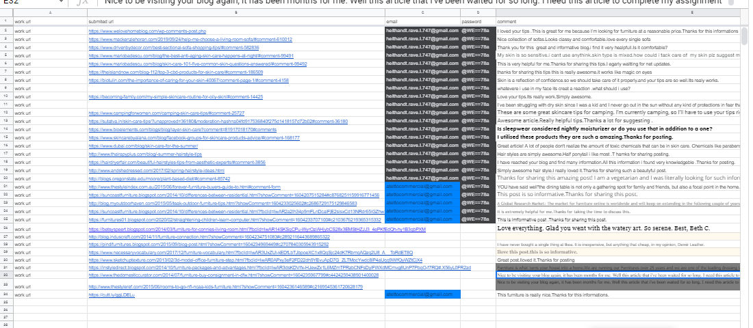 i will do 60 niche relevant blog commenting