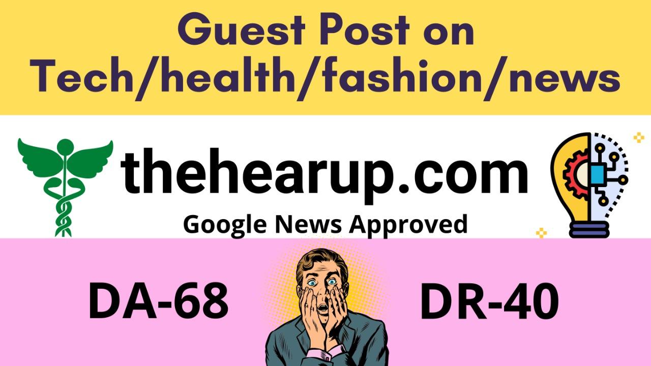 Publish a guest post from google news approved websites to super rank your website