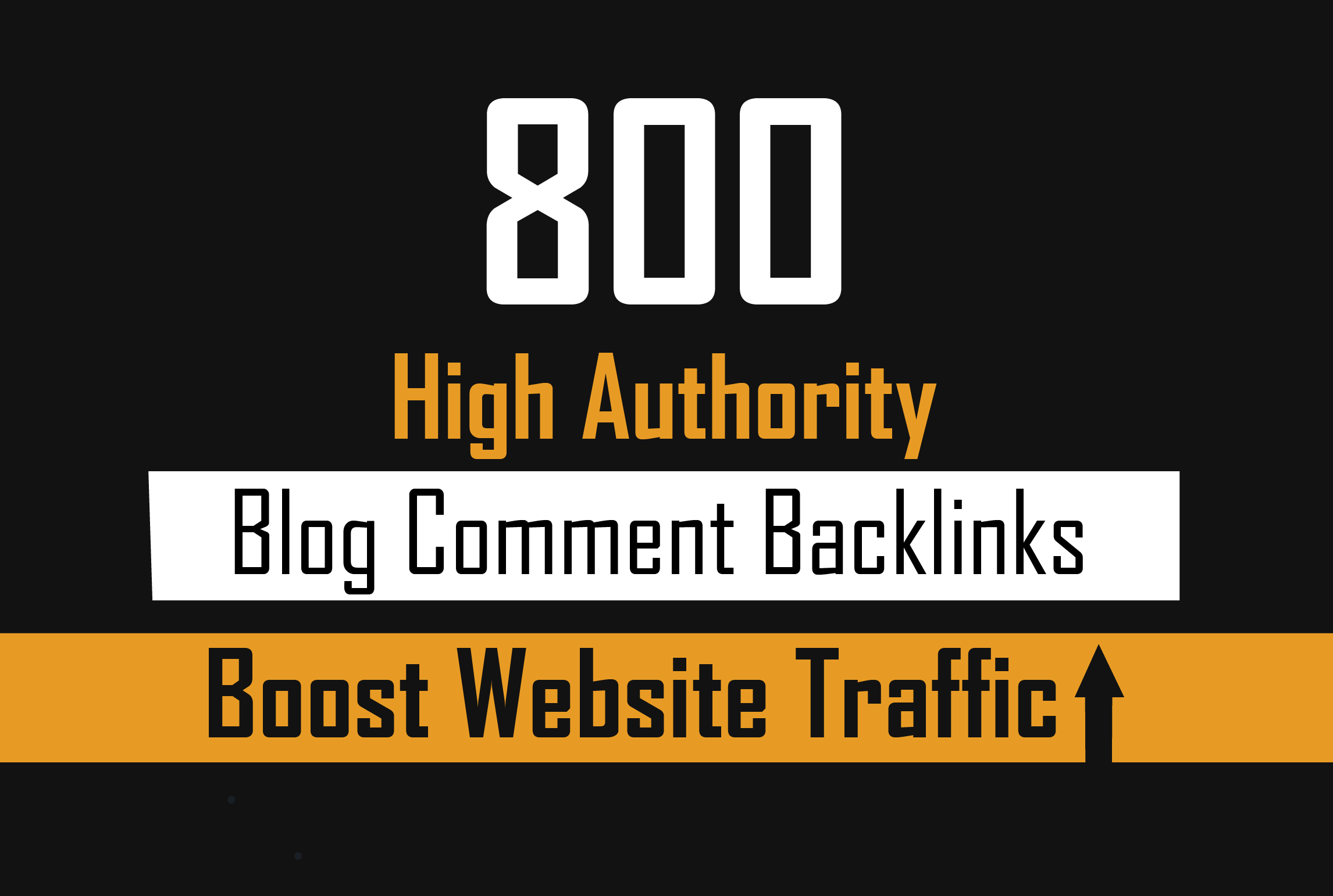 Super Backlinks of High Authority Blog Comments!
