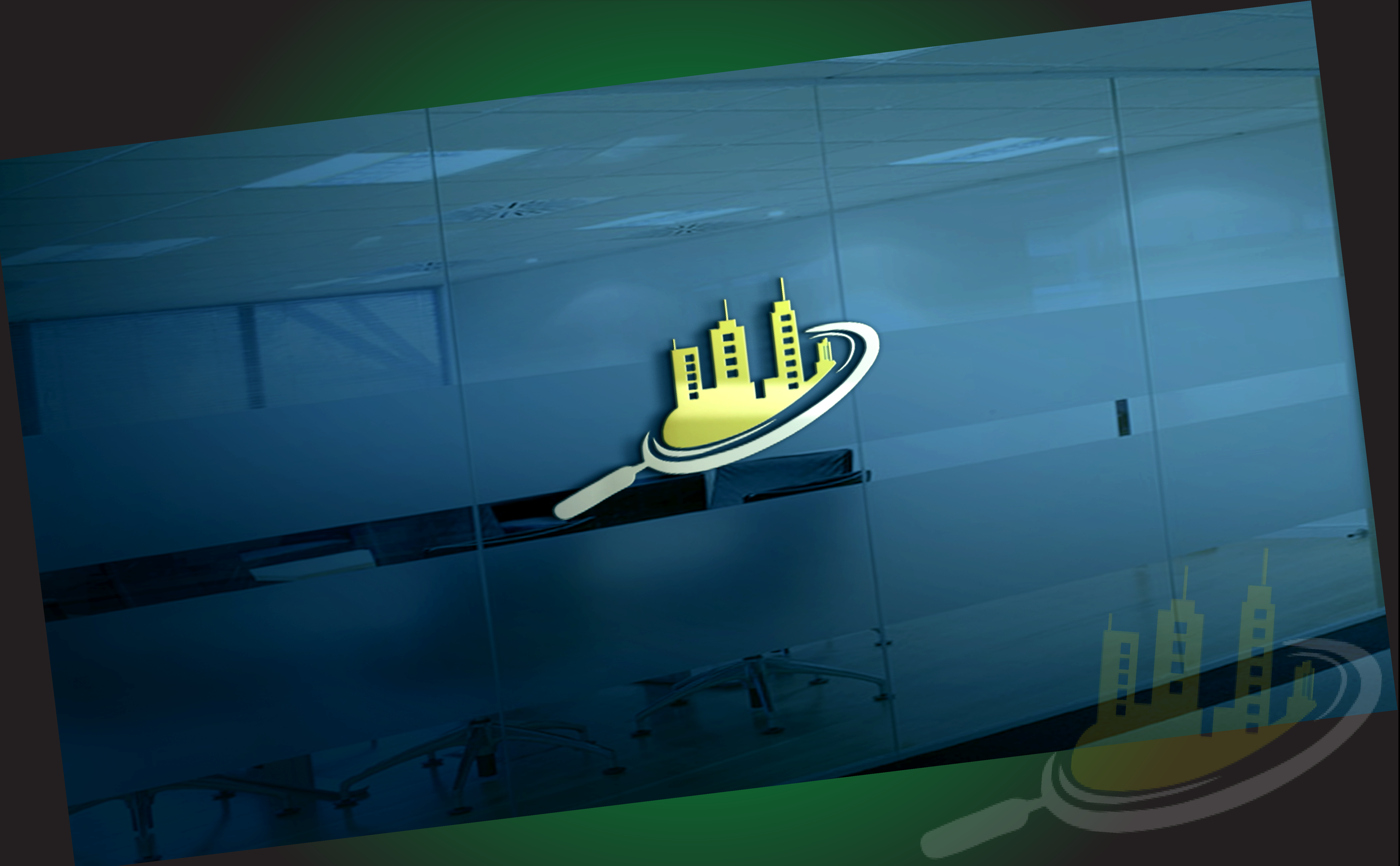 I will design awesome minimal banner, creative flat logo for business