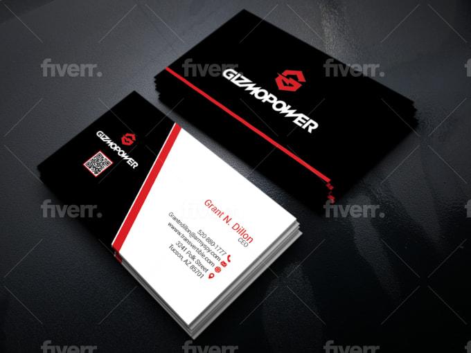 I will provide unique luxury business card