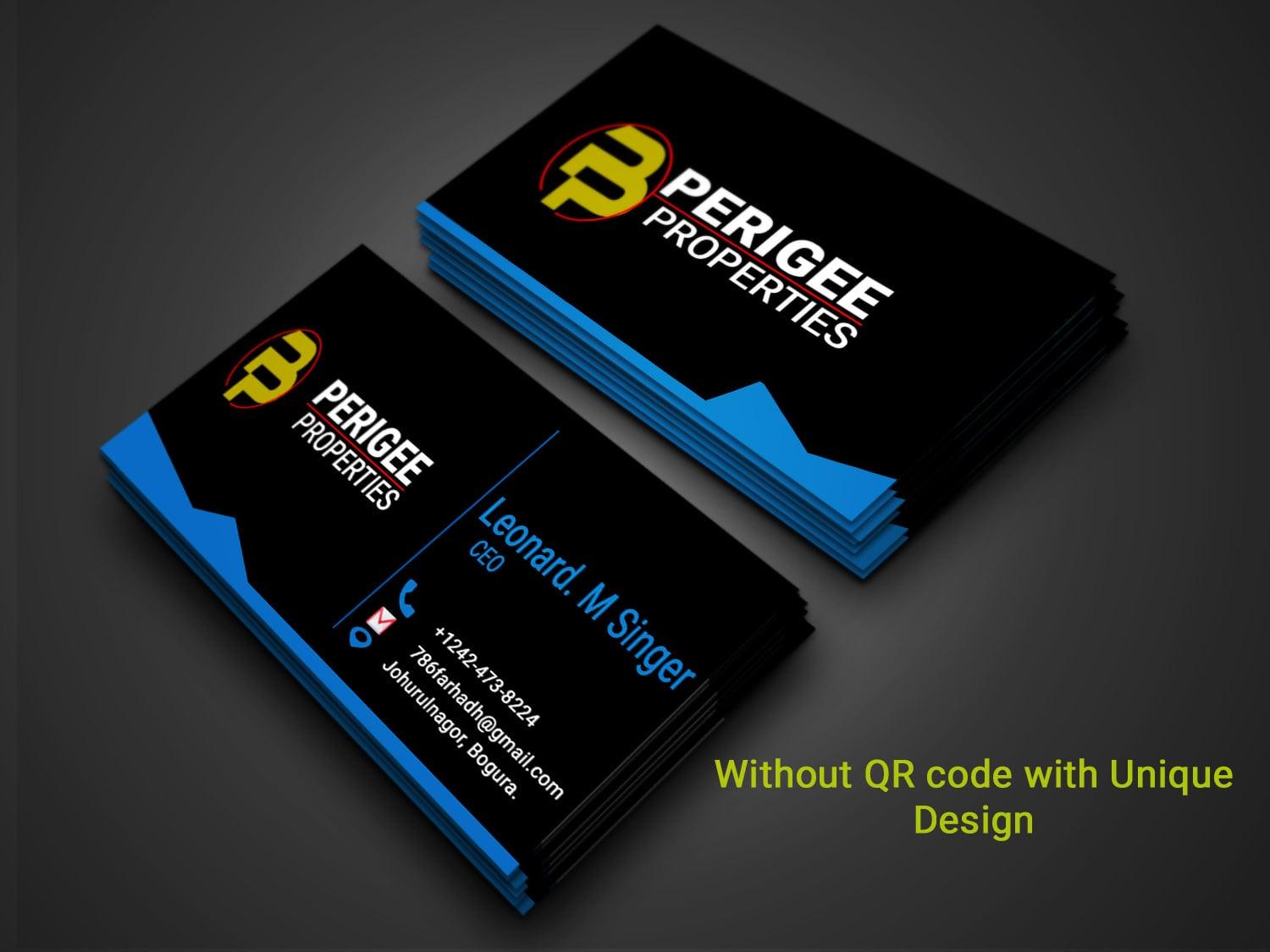 I Will Design Unique Business Card Professionally 