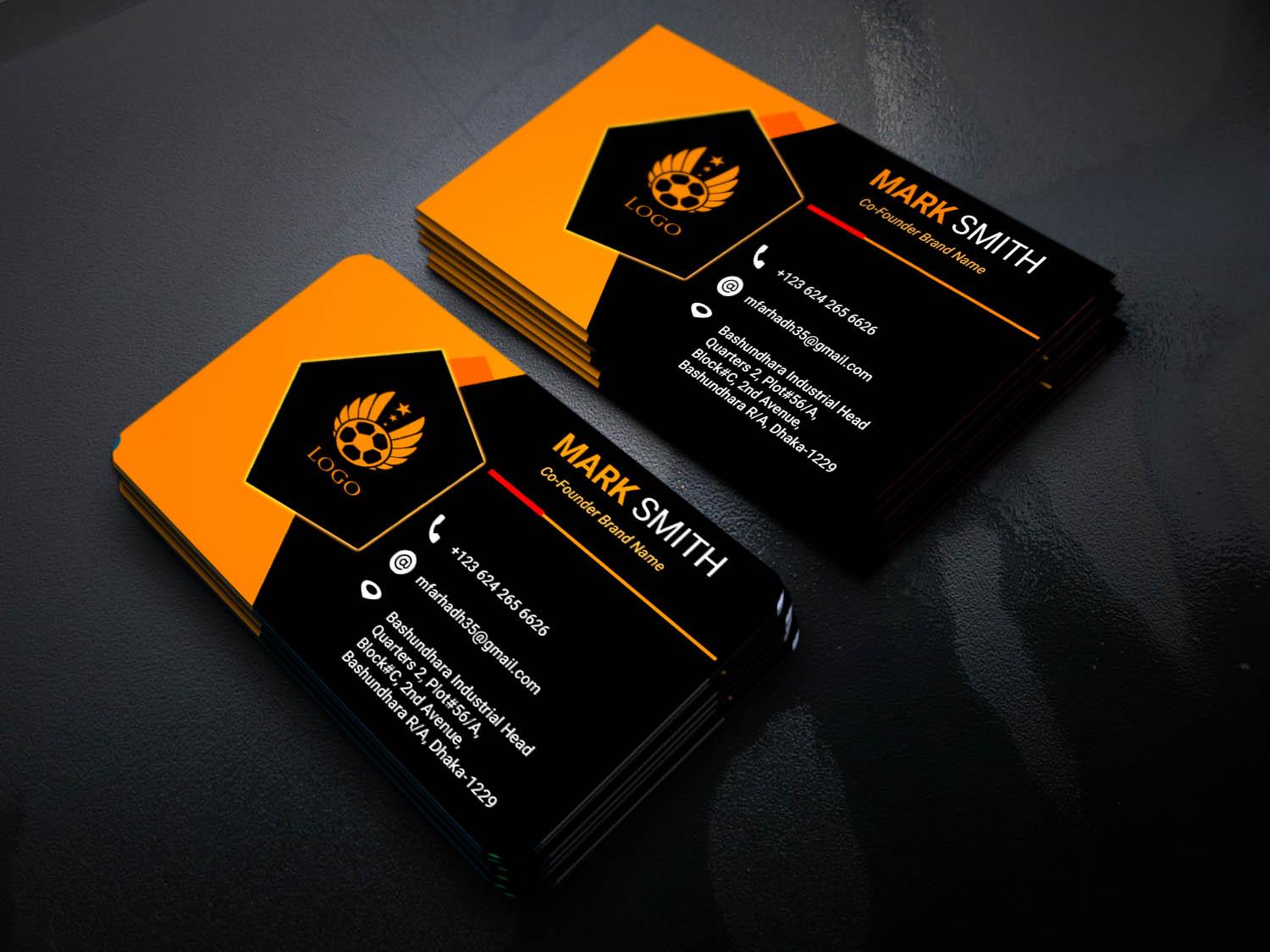 I Will Design Unique Business Card Professionally 