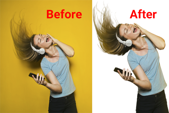 I will remove any background from 25 photos/images professionally