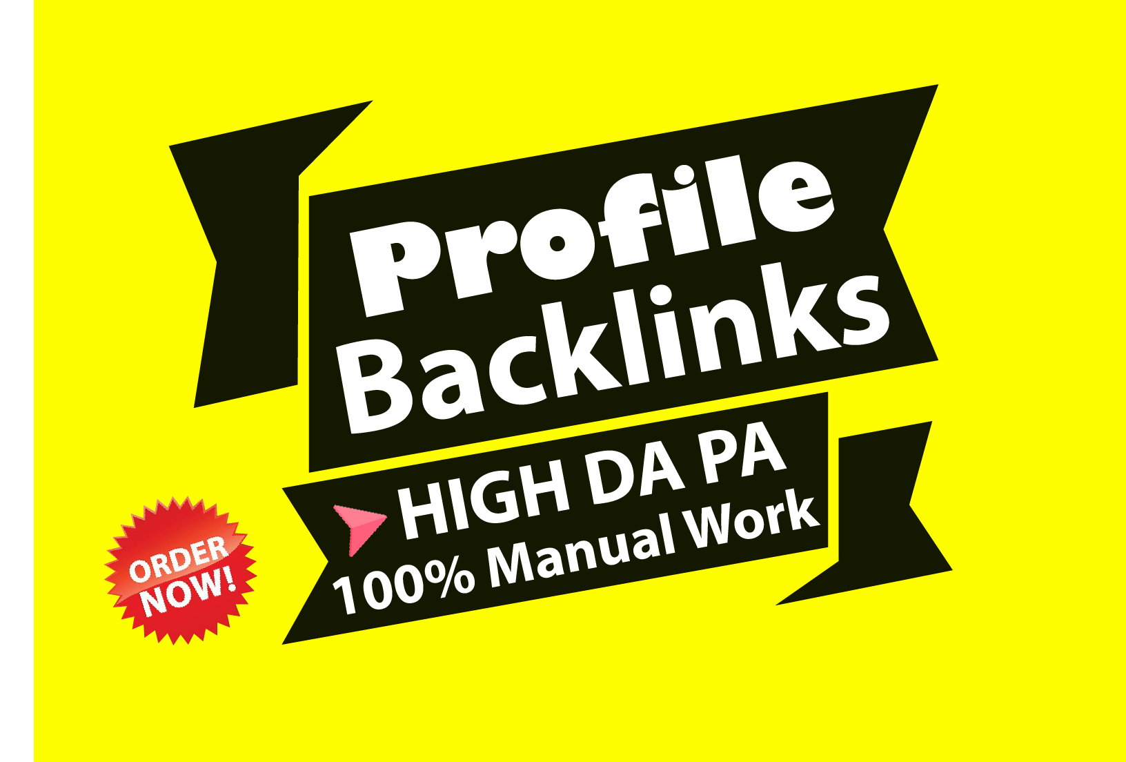 Manually Create 50 High Authority Profile Backlinks 