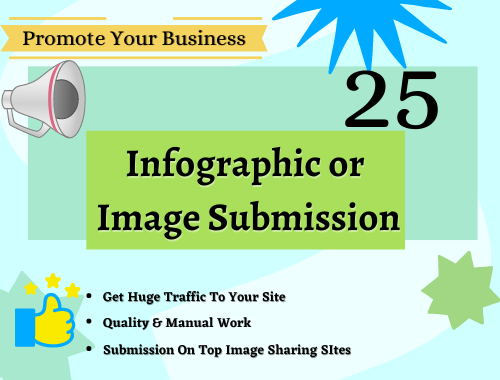 Google Safe 25 Infographic Or Image Submission Backlinks High DA 90 to 50+ Sites