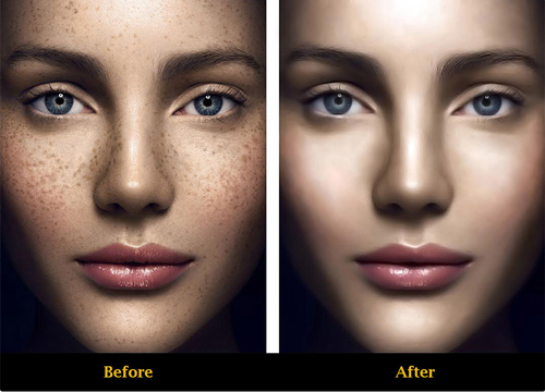 Photo retouching and enhancement 