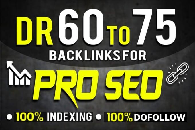 I will provide you 15 high DR 60 to 80 pbn backlinks for offpage seo