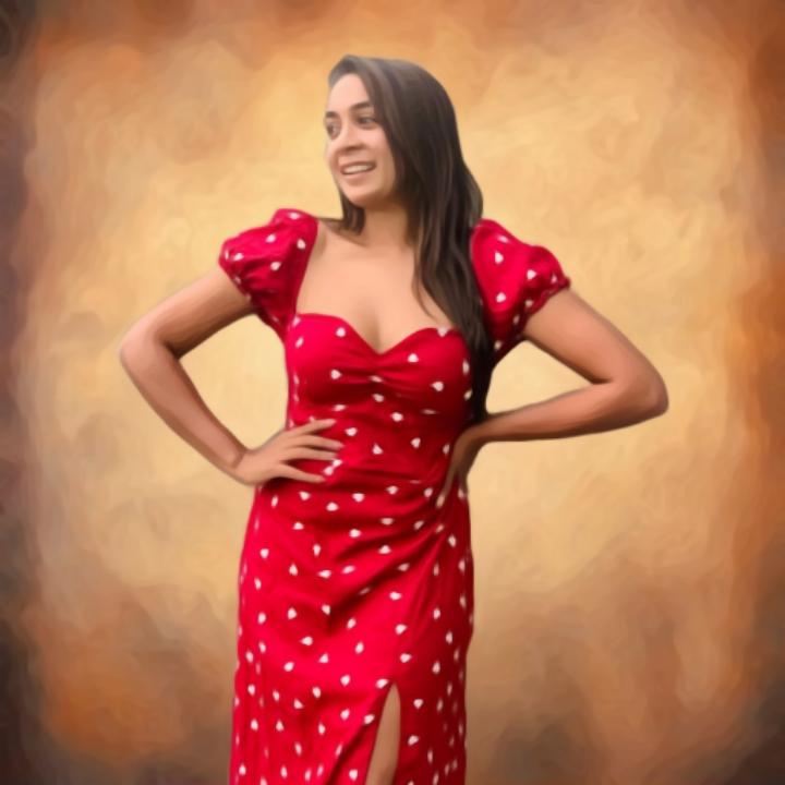 I will draw digital portrait art in oil painting from photo