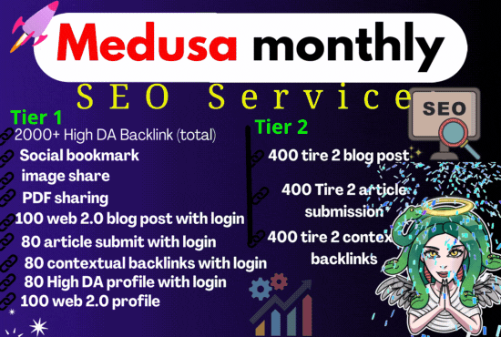 Rank 1 With 1000+ High DA Multi-Tier Link Pyramid