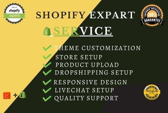 I will do shopify website redesign, shopify website design, shift4shop, shogun, pagefly