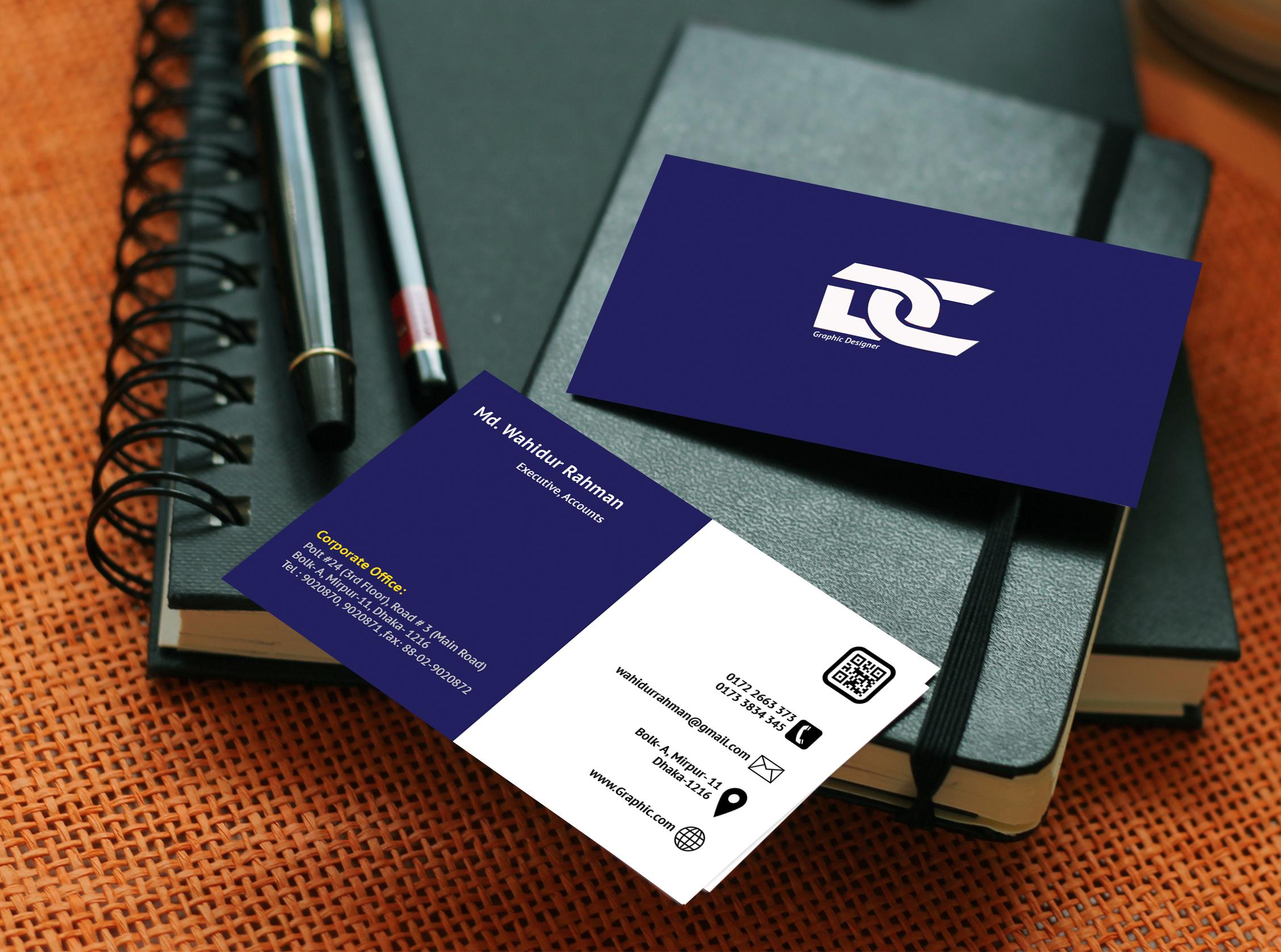 I will design professional and creative business card.