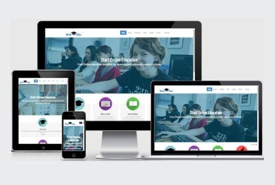 I will design and develop fully responsive seo friendly wordpress website