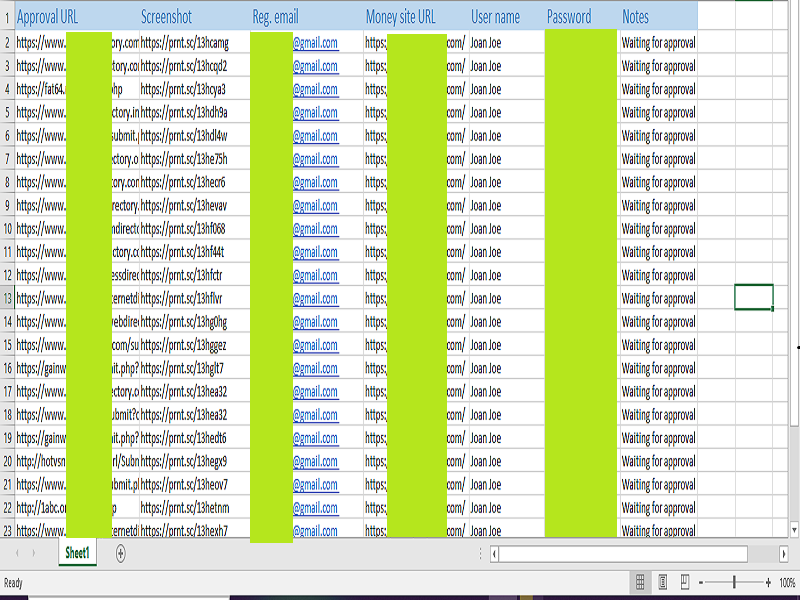 I will do 30 directory submissions manually on high DA/PA websites and increase traffic