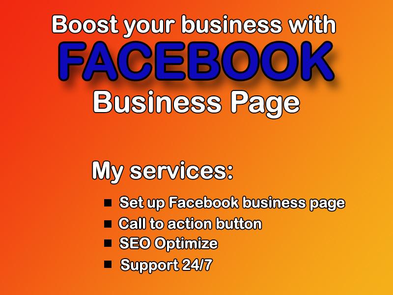 I will create or fix a facebook page Page optimization SEO optimize