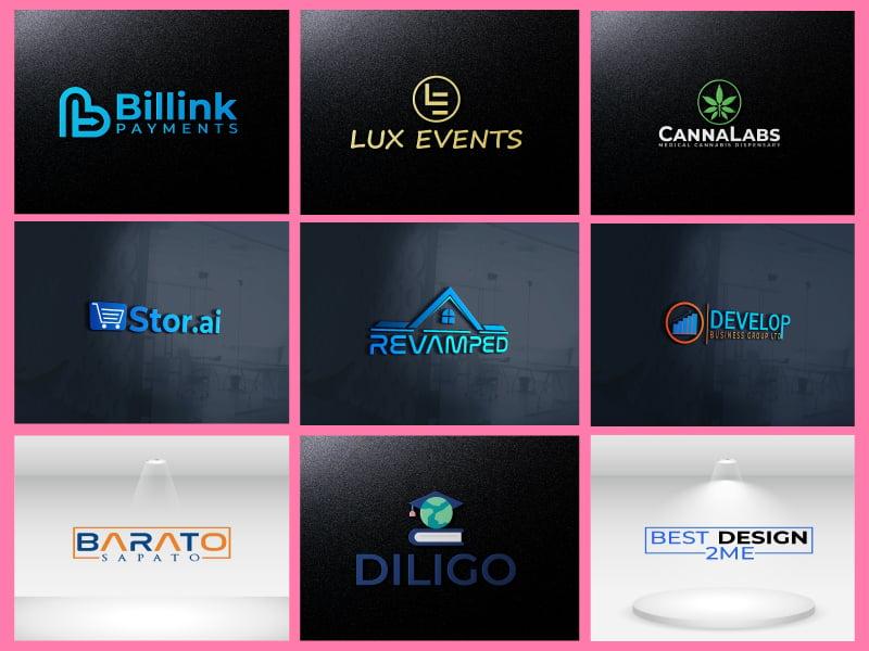 I will do professional modern minimalist logo design