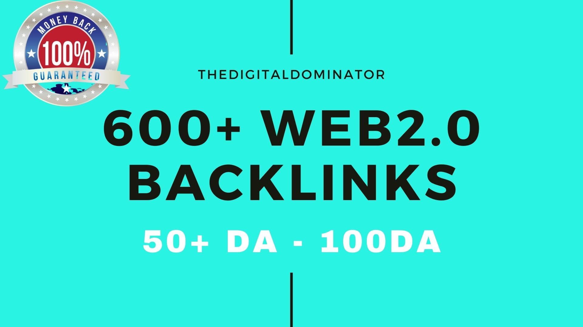 BASIC 600+ Backlinks web 2.0 Backlinks