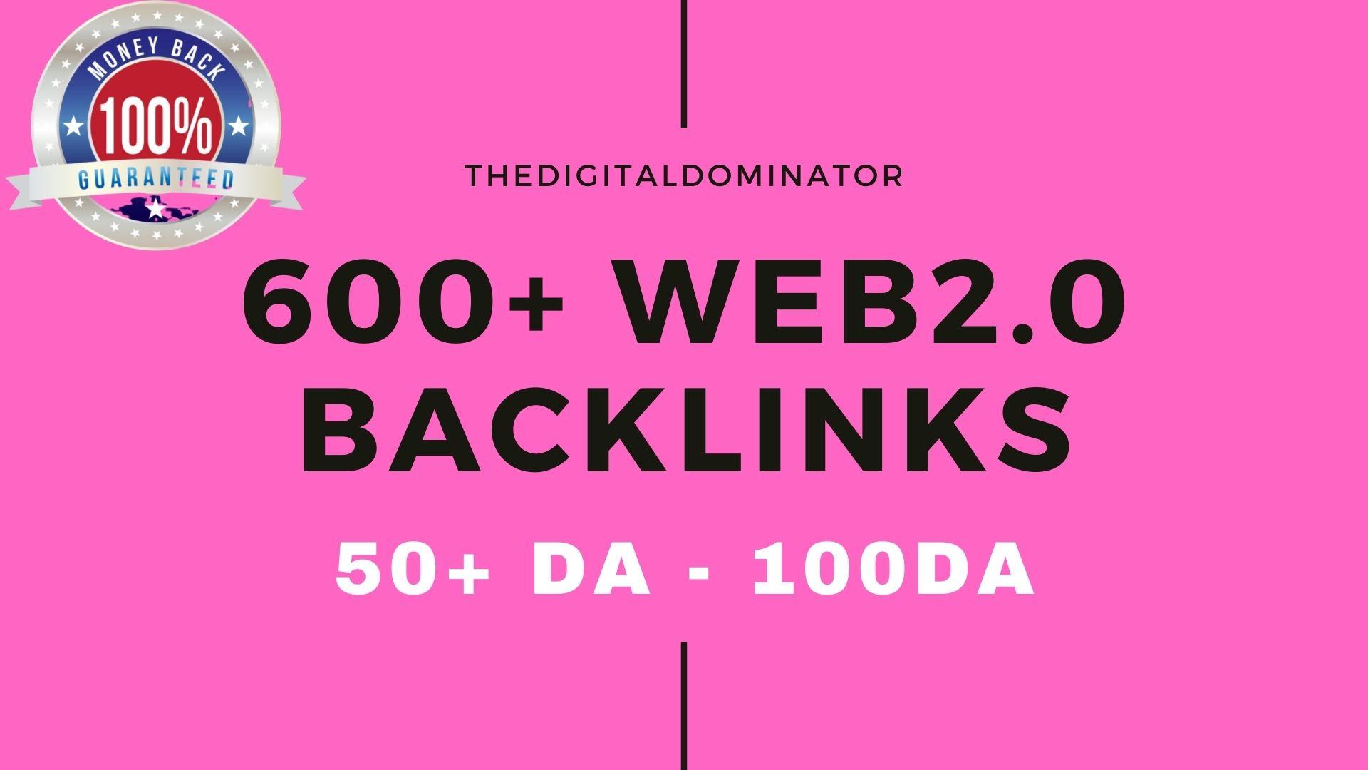 BASIC 600+ Backlinks web 2.0 Backlinks
