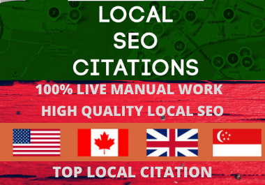 110 Google Maps Citation for local seo to rank your google business page backlinks