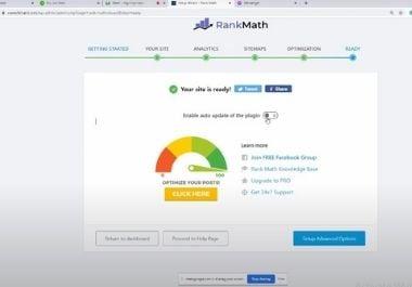 I will do wordpress deep onpage SEO with rank math or yoast