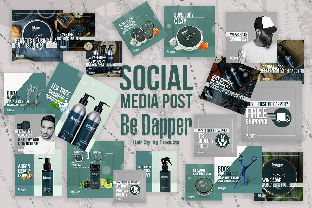 I will create unique social media posts designs