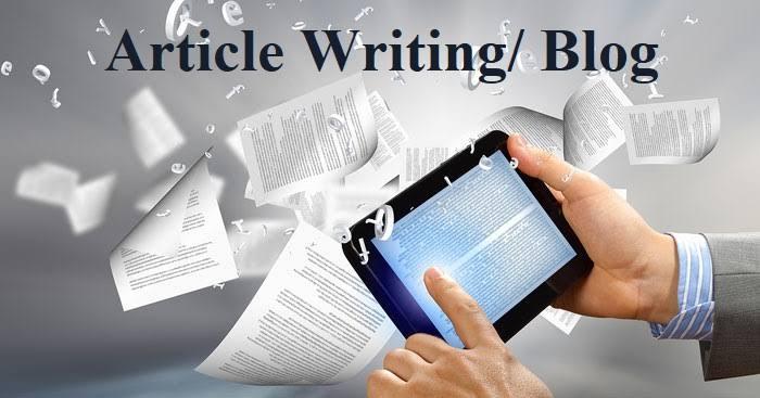 I will write 2&times;500 words article for your website or blog.