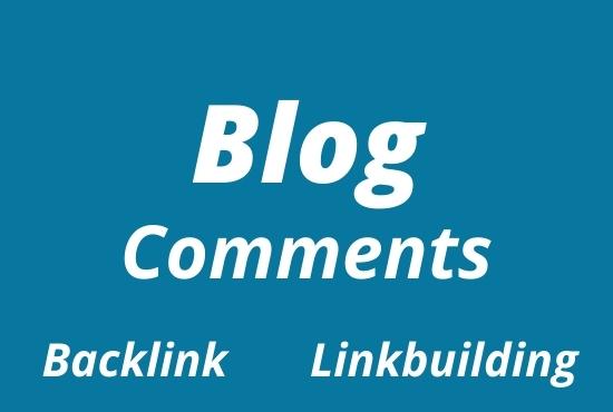 Promote Your Website with 50 High Quality blog comments posting