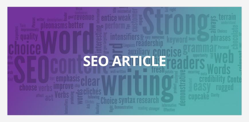 I will enhance search engine optimisation article in excessive affect weblog and website, Pro creato