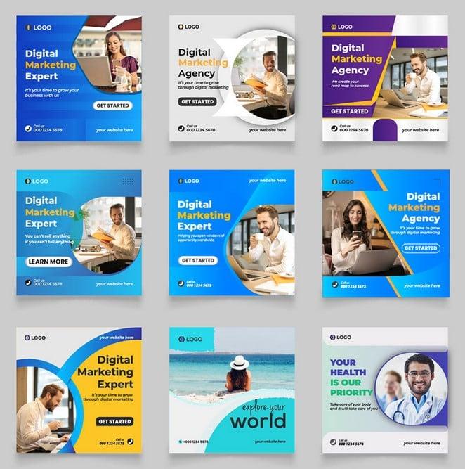 I will do unique social media post design