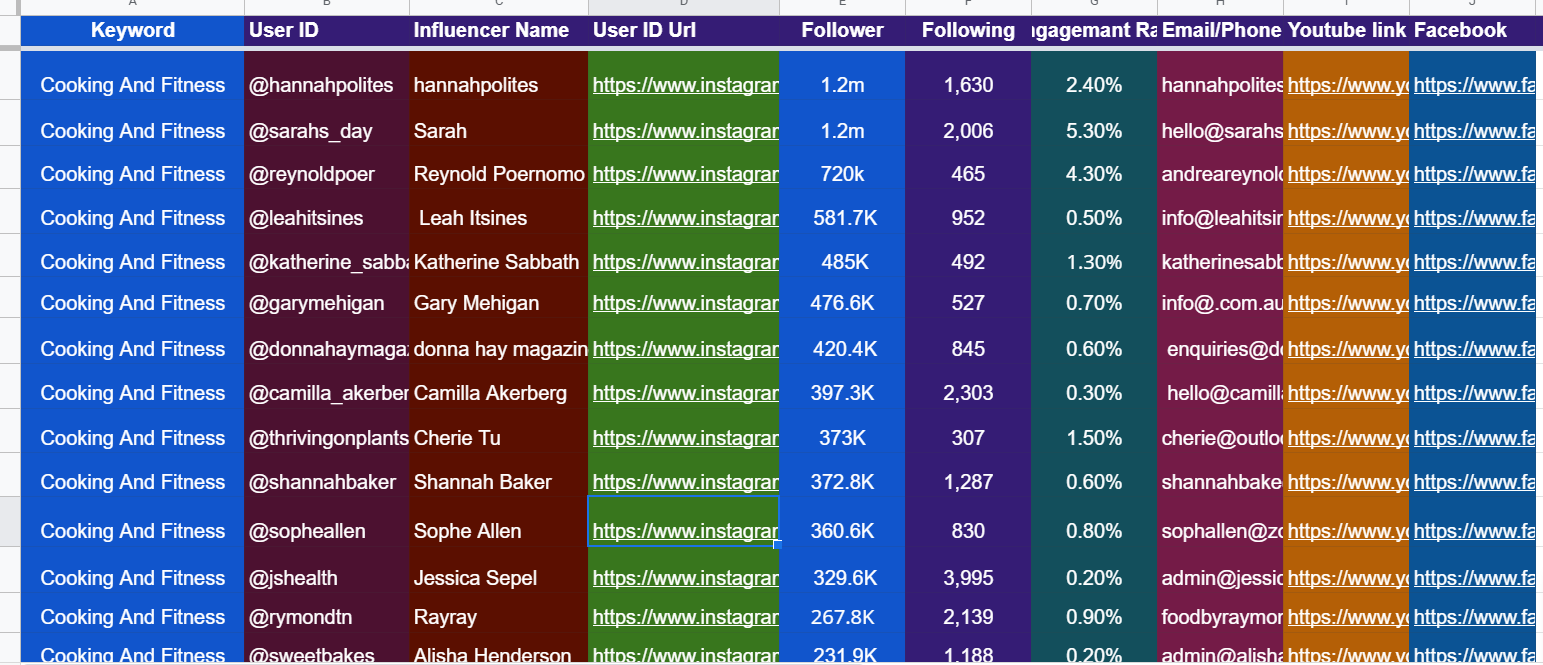 I will find best 15 instagram influencers for promot your business	