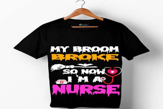 i will design professional Tshirt 