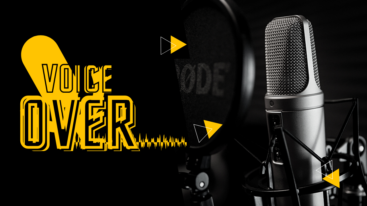 For your projects, I will record professional male and female voiceovers