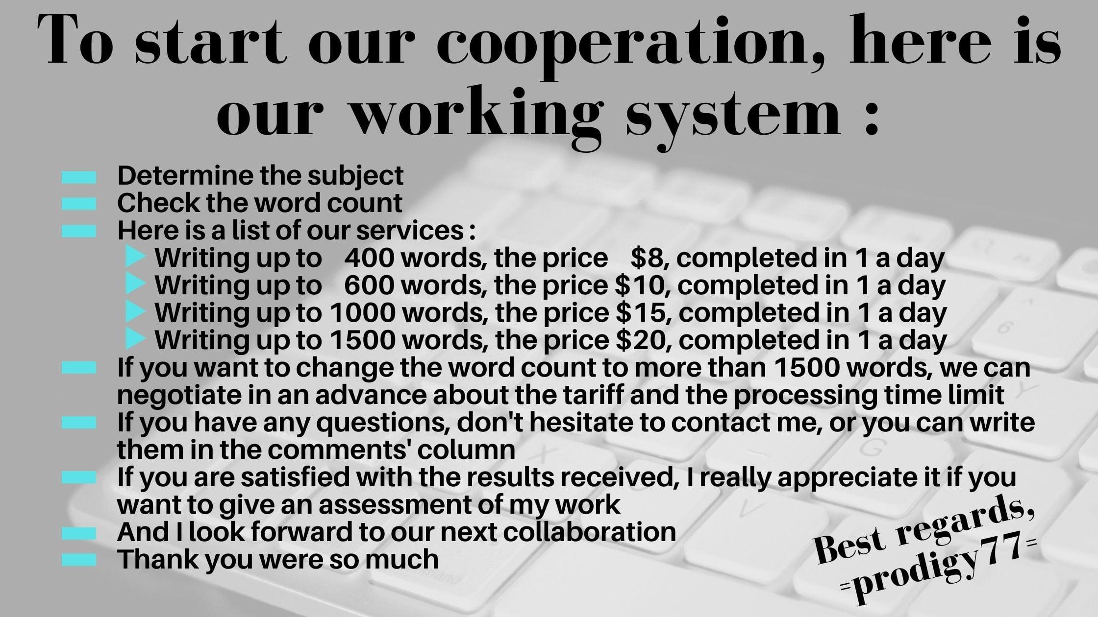 Need writing for articles, blogs or magazines