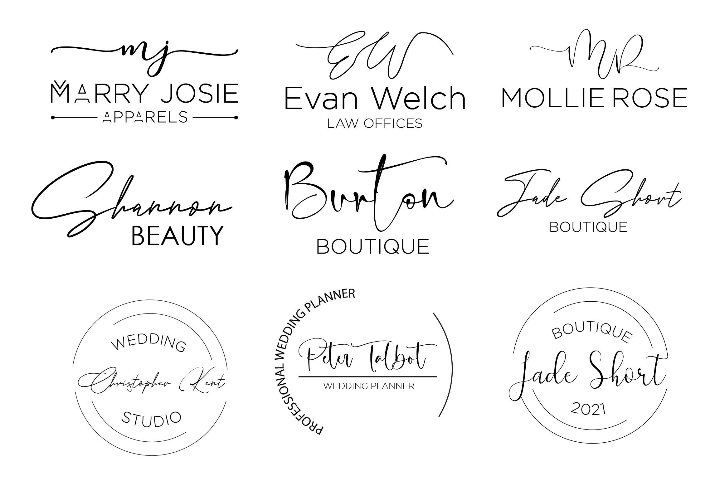 I will do clean signature logo design in 24hrs