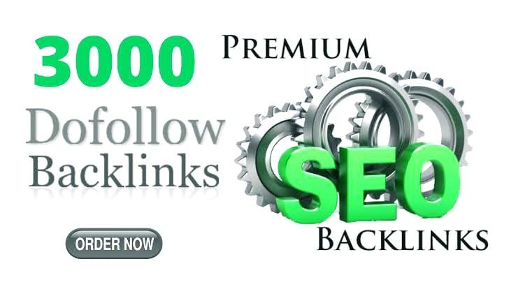 Provide 3000+ Manually white Hat SEO Dofollow Backlinks