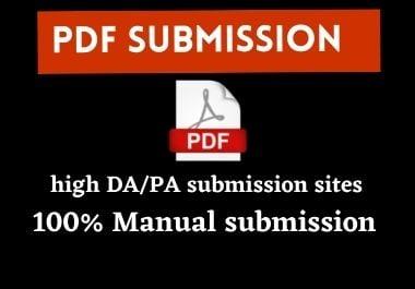 26 Best PDF submission to top 26 doc sharing sites