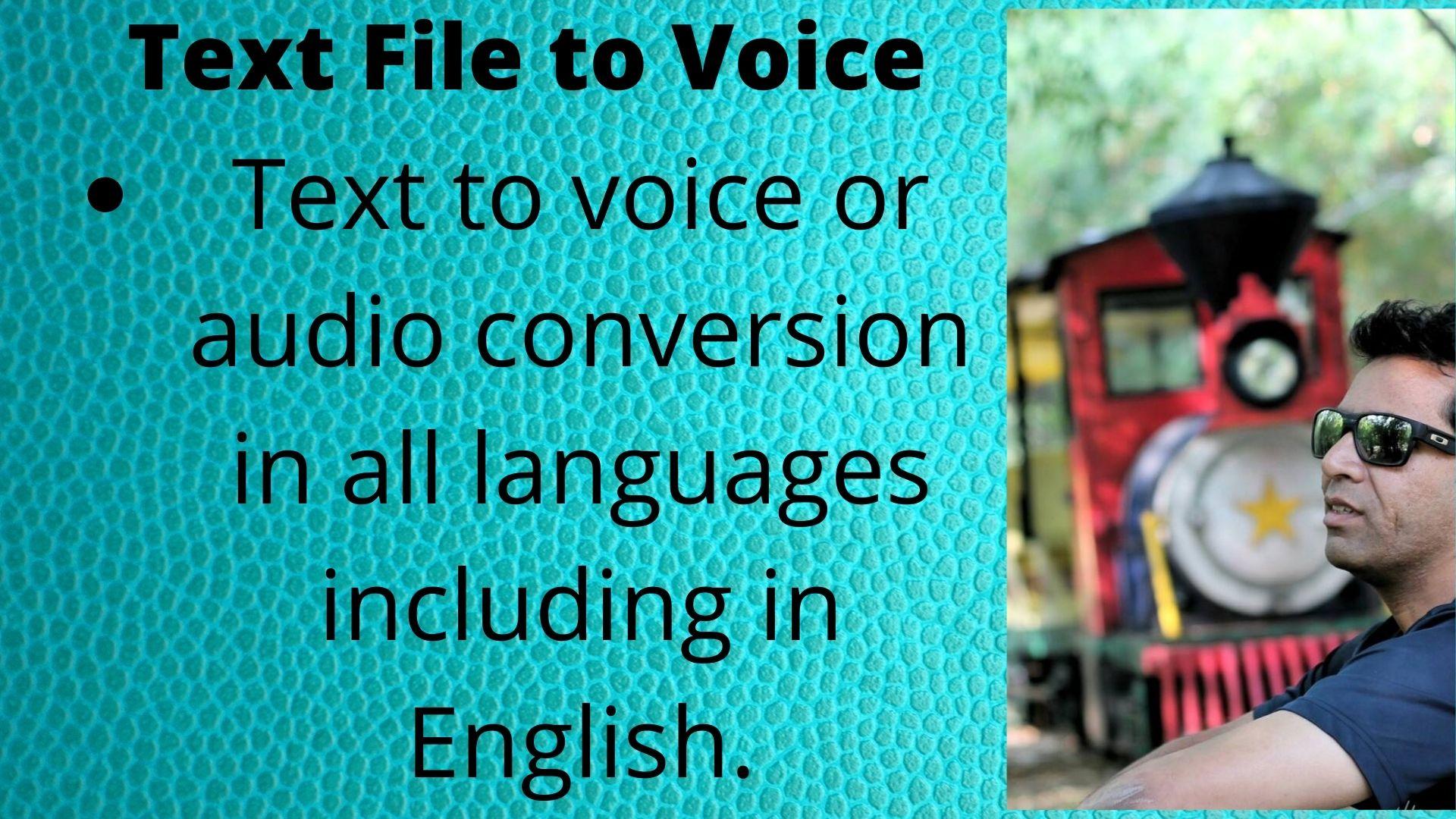 I am Voice Over Artist for all Launguage