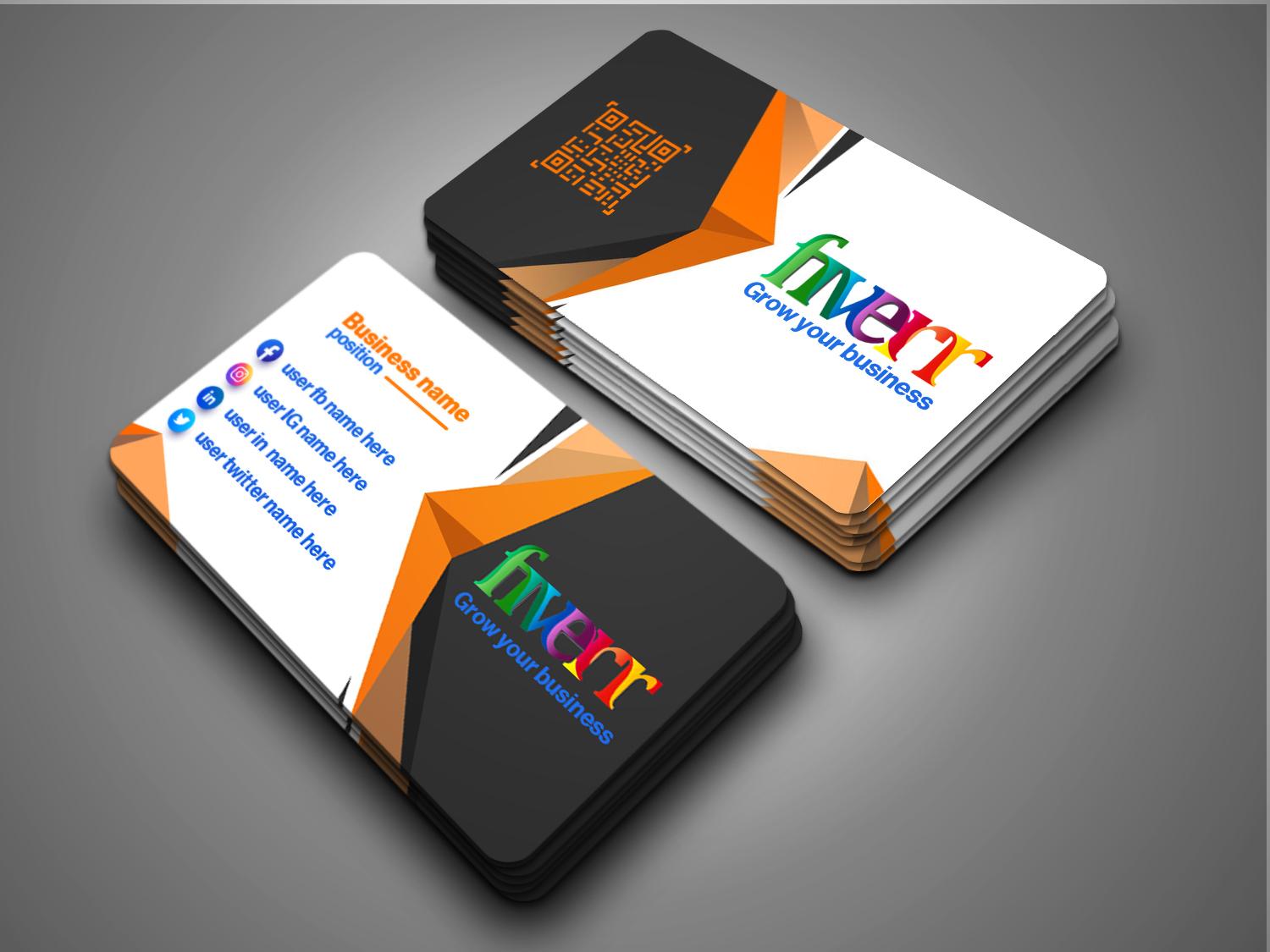 design modern minimalist luxury business card