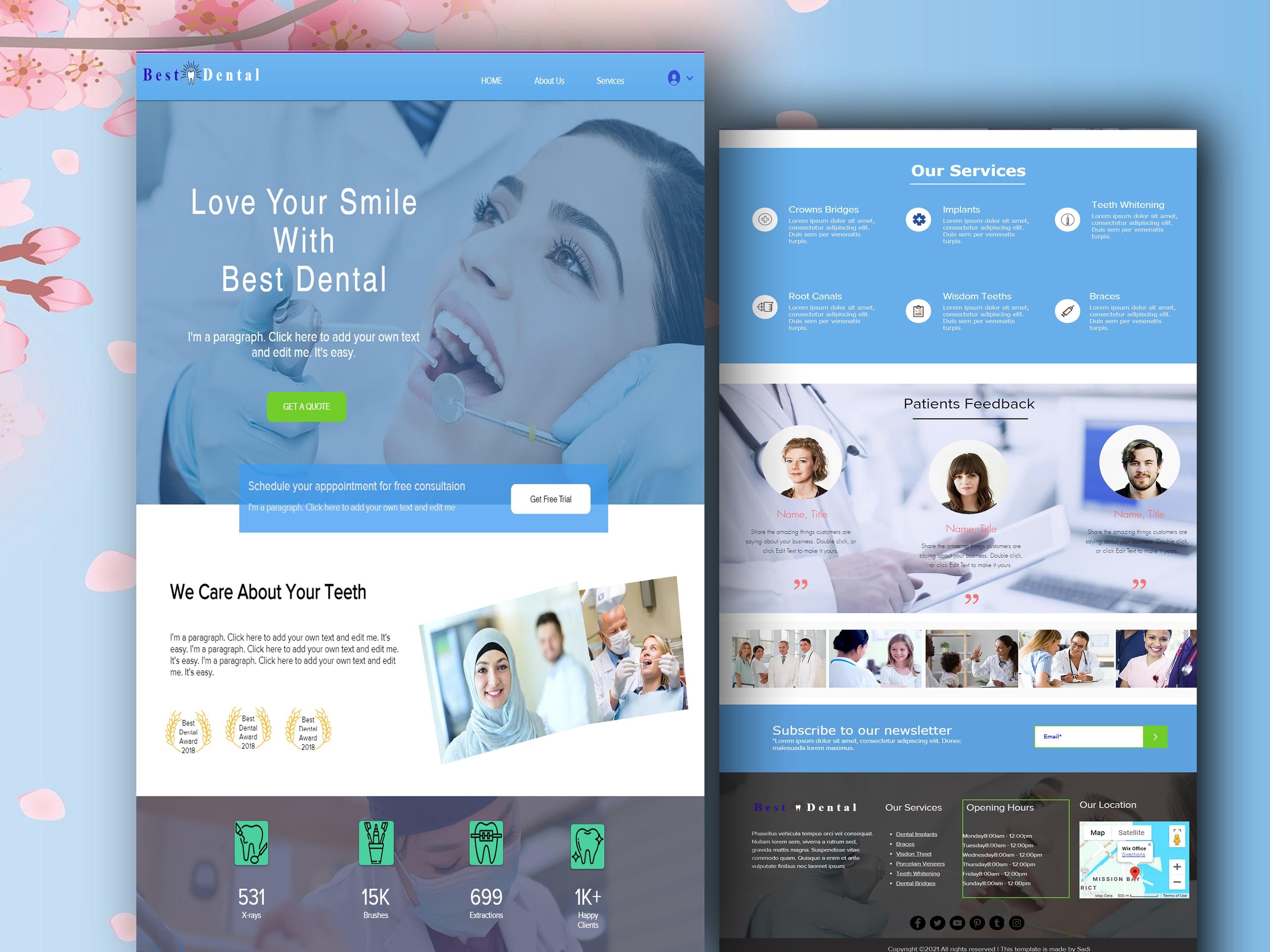 I will design or redesign wix landing page or wix website