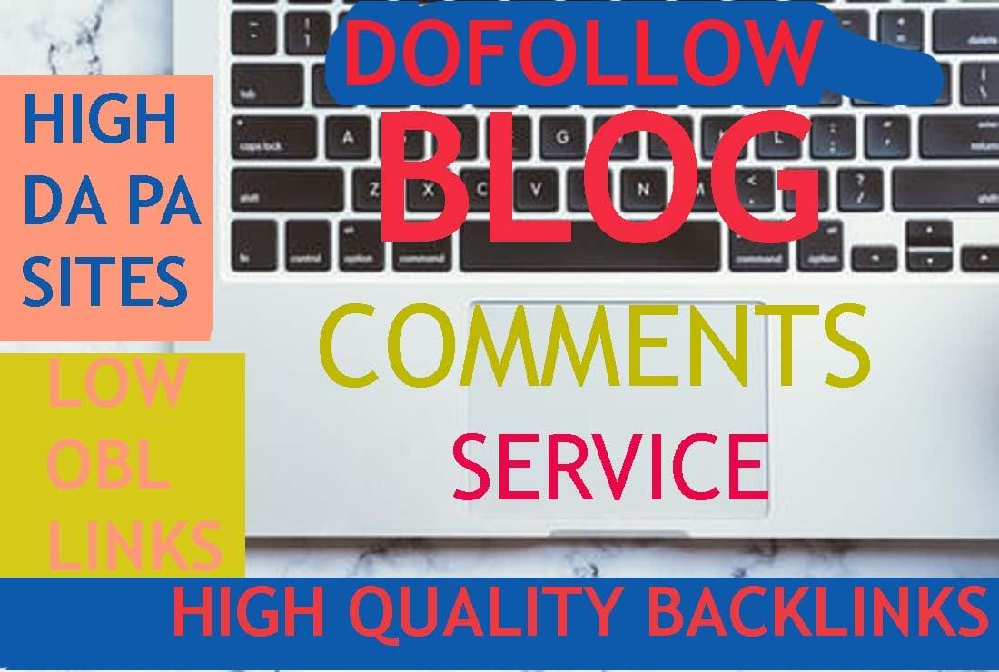 I Will do website SEO & deliver 200 Blog comments Dofollow Backlinks