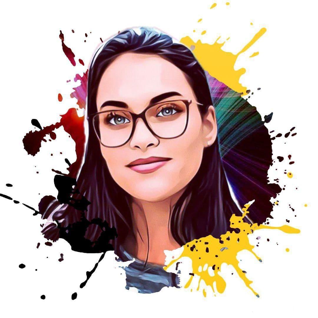 i will draw a cartoon vector portrait with your face 
