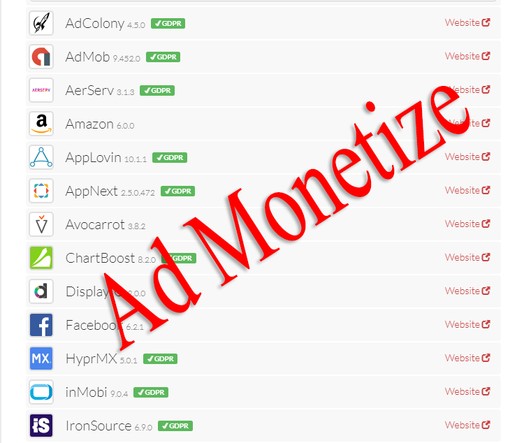 convert your website to android app with Admob ad