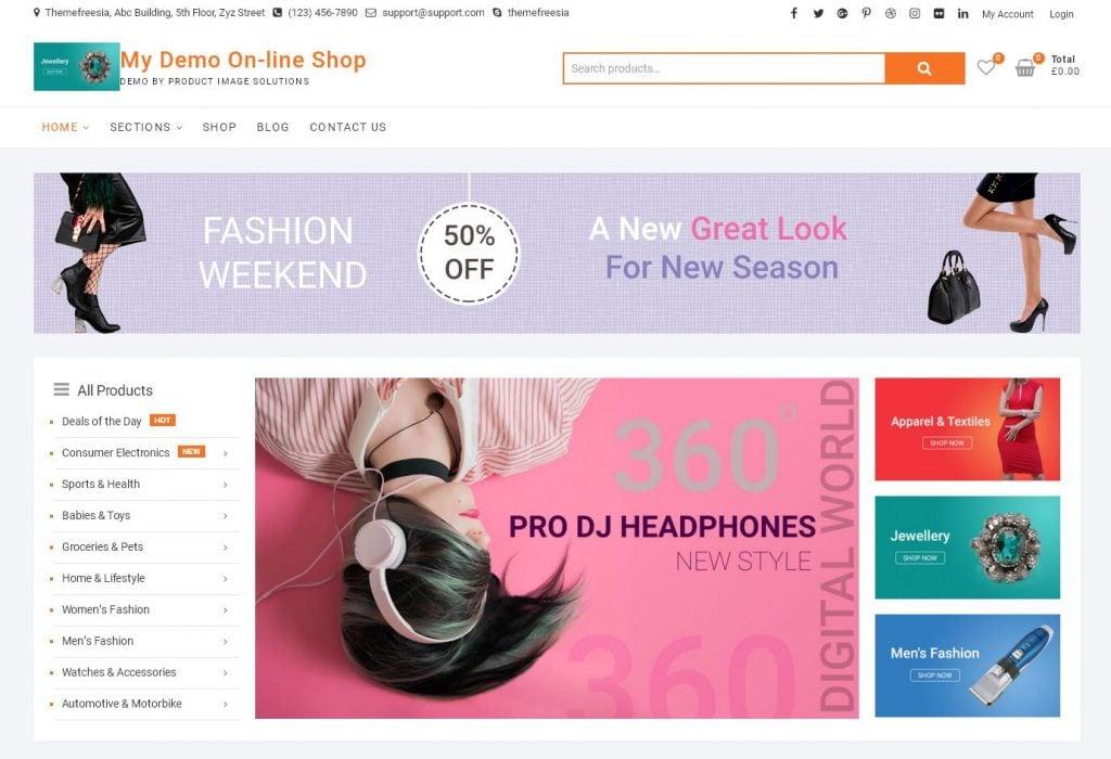 Create Your Fully Responsibe Wordpress Website.