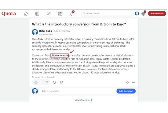 Promote your website traffic with 10 High Quality Quora Answers