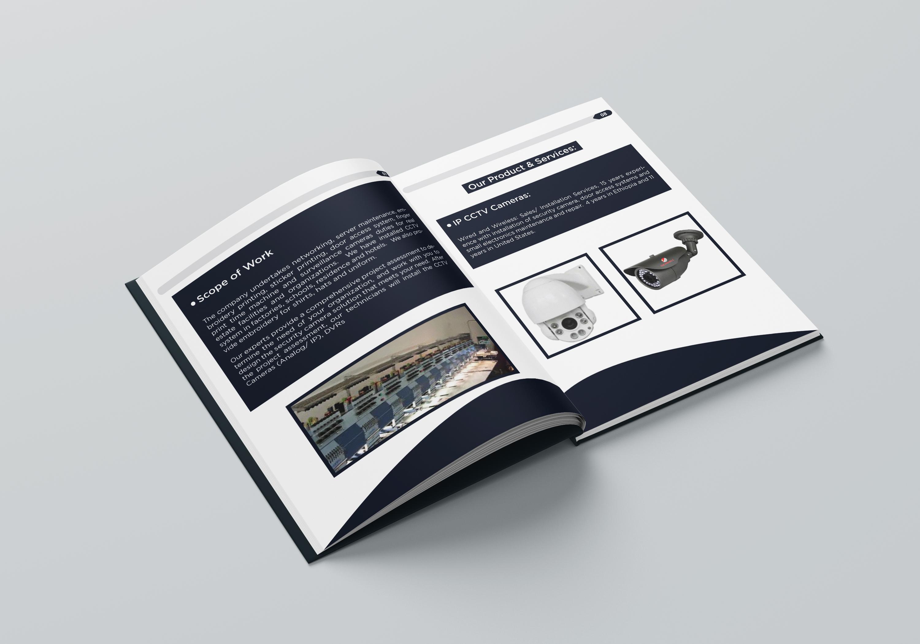 I will Design Company Brochure or Business Catalog