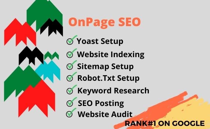 I will do executive on page SEO with Yoast and technical optimization of WordPress for your site, An